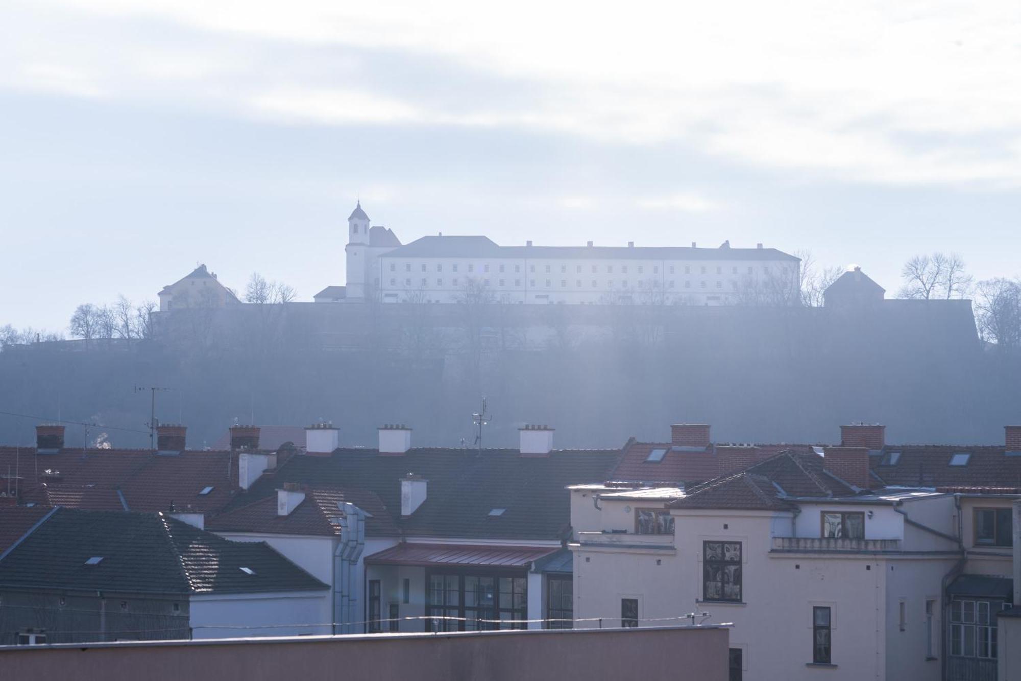 Spielberg Castle View Rooms In The Center Of برنو المظهر الخارجي الصورة
